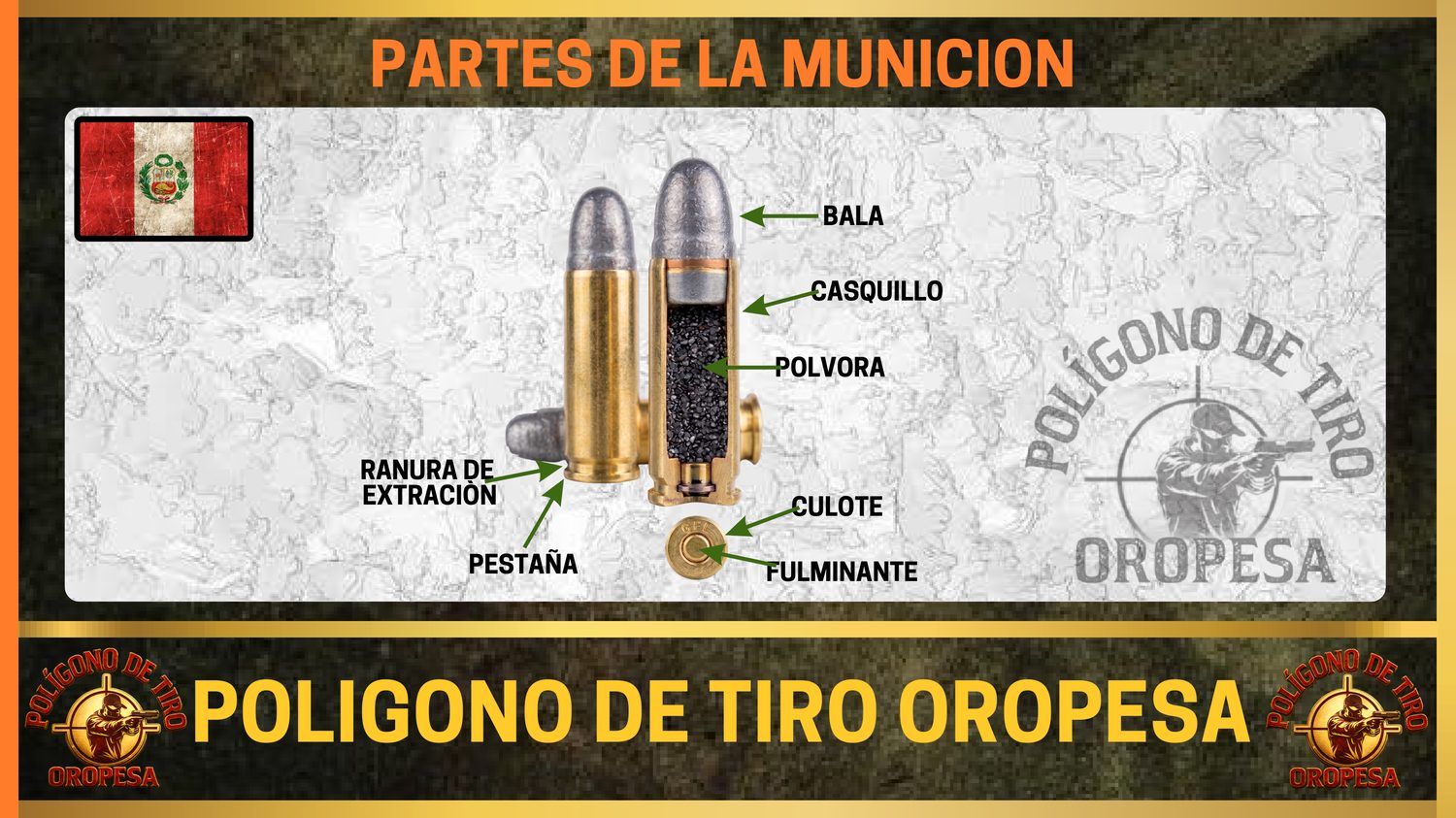 Partes de la munición