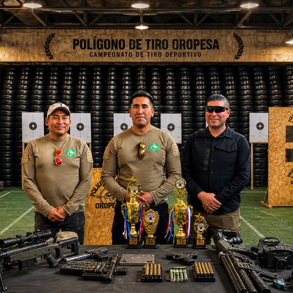 Campeonato de tiro en el Polígono de Tiro Oropesa