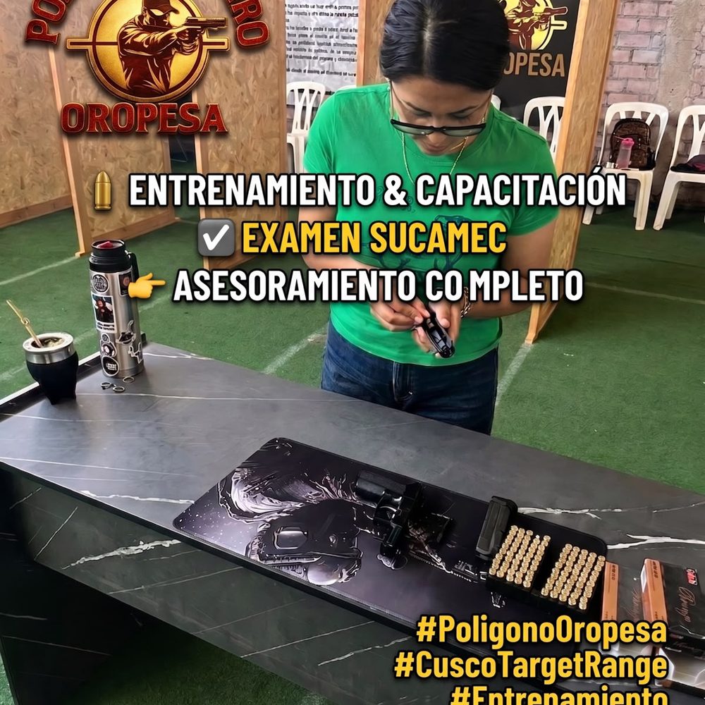 Entrenamiento y capacitación para el examen SUCAMEC